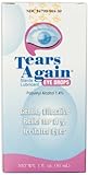 Tears Again Eye Drops, Sterile Lubricant, 1 fl oz (30 ml) (Pack of 4)