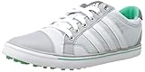 adidas Women's W Adicross IV Golf Shoe, Clear Grey/FTW White, 10 M US