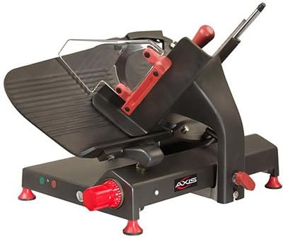 Axis Equipment AX-S13GQ Gear Quantanium Meat Slicer, 13" Blade, 29" Width x 21" Height x 22" Depth