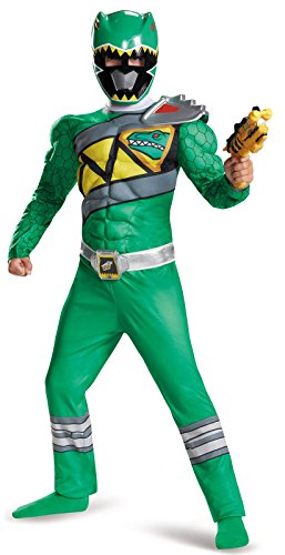 Green Ranger Dino Charge Classic Muscle Costume