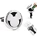 FIKA Mickey Car Air Freshener Vent Clip Locket Aromatherapy Essential Oils Great For Travel Pads included (Crystal)