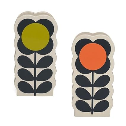 Orla Kiely Flower Spot Vase Amazon Co Uk Kitchen Home