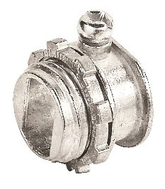 Click Here to See More Images 3/8 Inch Set Screw Connector For Bx/Mc Cable-10 per case