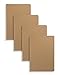 MILIKO A5 Kraft Paper Series A5 Softcover Notebooks/Journals/Diary Set-4 Items Per Pack(Dot)
