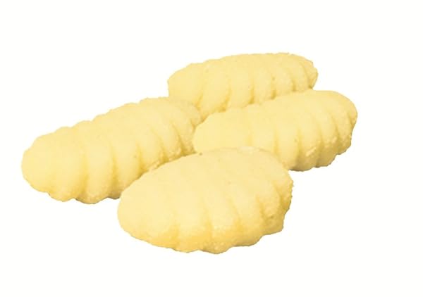 DE CECCO POTATO GNOCCHI NO. 401, 17.5 OZ (PACK OF 4), AUTHENTIC ITALIAN DUMPLINGS, MADE WITH POTATOES AND WHEAT FLOUR, VERSATILE PASTA FOR SAUCES & RECIPES, MADE IN ITALY