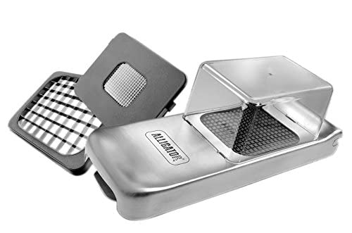 Alligator Big Deluxe Vegetable Cutter, Stainless Steel, 28 x 10.5 x 11 cm