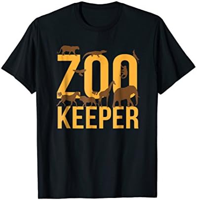 Zoo Costume TeezZoo Keeper Wildlife Africa Halloween T-Shirt