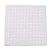 DMI Non-Slip Suction Cup Shower Mat with Drain Holes got Tub or Shower, 21 Inch Square, White