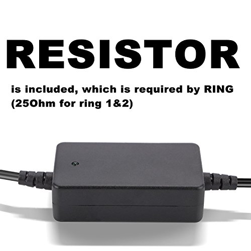 Doorbell Power Supply for Ring Doorbell 2 & Original Charger by