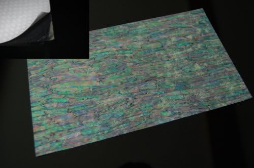 Prism Abalone Narrow Enhanced Adhesive Veneer Sheet