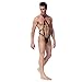 Iooho Men Sexy Lingerie Sling Stretch Halter G-String Bikini Bodysuit Flirt Underwear Thong Cockring Set