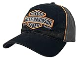 Harley-Davidson Men's Embroidered Trademark Curved