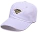 FGSS Diamond Embroidered Adjustable Strapback Dad Hat Baseball Cap White