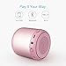 Anker SoundCore Mini, Super-Portable Bluetooth Speaker with 15-Hour Playtime, 66-Foot Bluetooth Range, Enhanced Bass, Noise-Cancelling Microphone - Pink