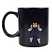 Vegeta Dragon Ball Z Changing Coffee Ceramic Cup Mug With Free Keychain