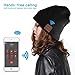 Winkeyes Bluetooth Beanie, Winter Soft Warm Music Bluetooth Hat with Detachable Stereo Speaker Microphone, Noise Cancelling Bluetooth Headphones for Women Men Outdoor Sports