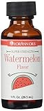 Lorann Hard Candy Flavoring Oil Watermelon Flavor 1 Ounce