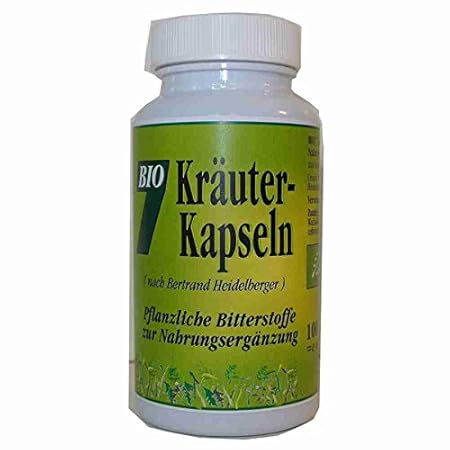 BIO 7-Kräuterkapseln, 100 St., nach Mönch B. Heidelberger