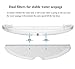 roborock Robot Vaccum Water Tank Filter of S6Pure, S6, S5Max,S5, S4, E5,E4,E35 Robot Vacuum (12 Pieces
