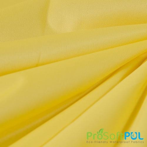 ProSoft Food Safe Heavy Duty Waterproof PUL Fabric (Made in USA, Citron Yellow, sold by the yard)