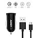 Quick Charge 2.0 AUKEY 18W USB Car Charger for LG G5/G4, Samsung Galaxy S8/S8+/S7/Edge, iPhone and More