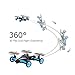 Blexy RC Car Flying Electric Vehicle 2.4Ghz RC Drone Remote Control Quadcopter 6-Axis Gyro Stunt Mini Helicopter Without Camera