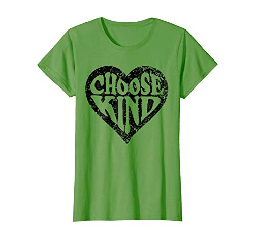 Womens Choose Kind Shirt Anti Bullying Choose Kind Movement tshirt Large Grass