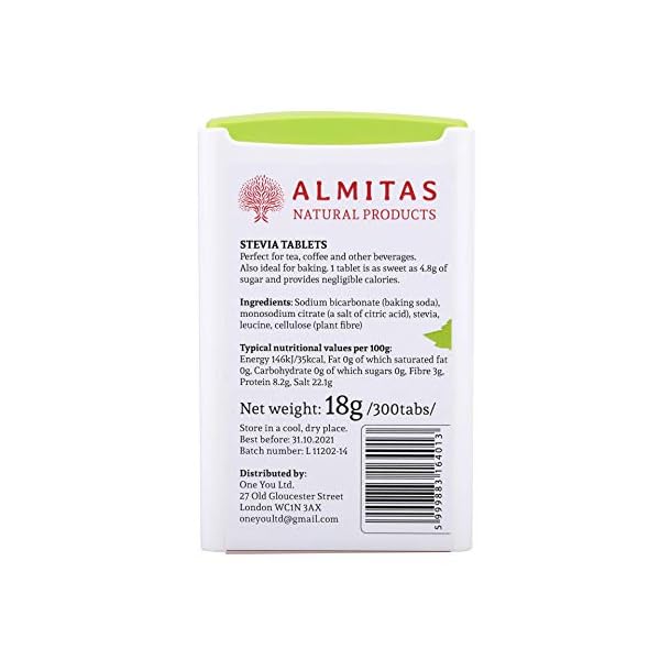 Stevia Tabs (300st) Made in Germany, ohne Erythrit, laktosefrei, nur fÃ¼r HeiÃgetrÃ¤nke geeignet – Bild 3
