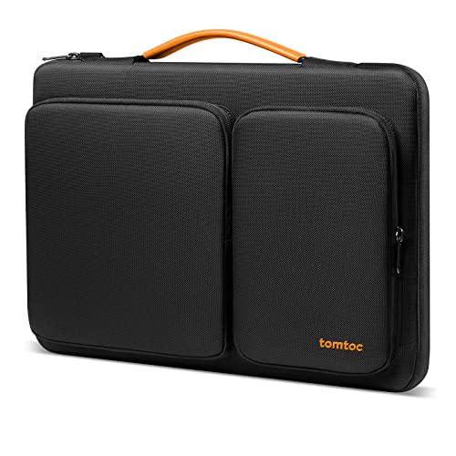 tomtoc 360° Laptop Tasche Hülle für Neu 13-Zoll MacBook Air M5/A3449 (2026), M4/A3240 (2025), M3/M2/M1, 13‘’ MacBook Neo,Wasserabweisend Notebook Tasc