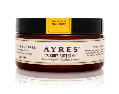 AYRES Pampas Sunrise Body Butter, 7.25 oz