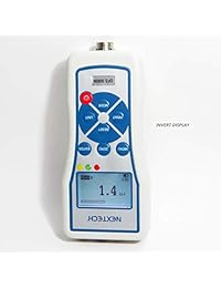 Nextech dfs3000 Calibre Digital Force Gauge, Push Pull, 3000 N 660lbs 300kgs, salida de pico Track Modo, Invert visualización, Falla Pass LED, USB, Graphic LCD retroiluminada, metal Carcasas