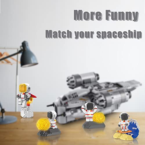 Astronaut Mini Blocks for Adults,Mini Space Building Blocks,Funny Space