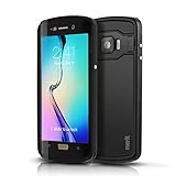 Waterproof Case for Galaxy S6 Edge Plus, Merit IP68 Protection Rating Dirt-poof Shockproof Snow-proof and Waterproof Case for Samsung Galaxy S6 Edge Plus (Black)