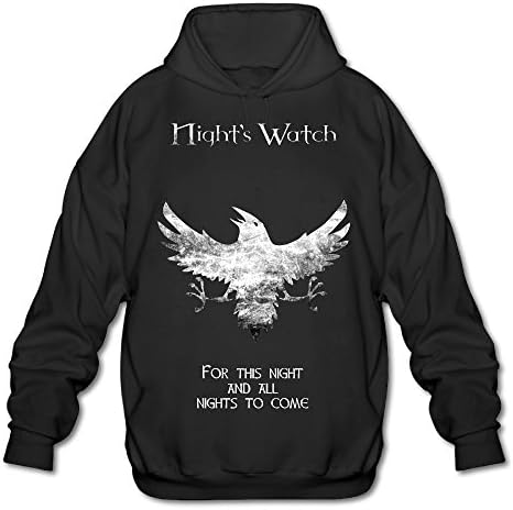 Night's Watch Sigil Fashion Hoodie X-Large For Men