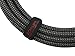 KIRLIN Cable IWB-202BFGL-10/CA 10-Feet Premium Plus Instrument Cable, Carbon Gray Woven Jacket