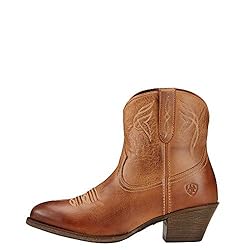 Ariat Women's Darlin Western Boot, Old Black, 8.5 B