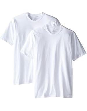 Calvin Klein Men's Tall-2 Pack Cotton Classics Short Sleeve Crew Neck T-Shirt