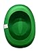 Nicky Bigs Novelties Green Top Hat with Gold Buckle - St. Patricks Day Accessories for Leprechaun Costume Party Wear - Ridler Cosplay, Shamrock Top Hat, Irish Holiday Festive Wear