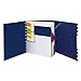 Ampad Versa Crossover Notebook, Letter Size, Wide-Ruled, Navy, 60 Sheets (25-634)