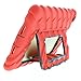 Apple iPad mini iPad mini Retina iPad mini 3 Hideaway with Stand Red Gumdrop Cases Silicone Rugged Shock Absorbing Protective Dual Layer Cover Case