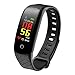 Busezy Fitness Tracker with Sleep Monitor, Heart Rate Monitor, Step Counter, Calorie Counter, Waterproof Smart Fitness Tracker for Kids, Women and Men.