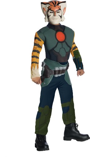 ThunderCats Animated Tygra Deluxe Muscle Chest Costume