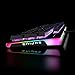 ET Robot RGB Mechanical Gaming Keyboard 16.8 Million Color LED Backlit and Exclusive Side Light with MX Blue Switches USB Wired Aluminum Chassisthumb 4
