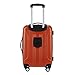 Travelers Club Madison Hardside Expandable Luggage with Cup/Phone Holder, Orange, Carry-On 20-Inch