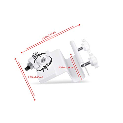 2 Weatherproof+Spotlight+Battery+Universal+Adapter