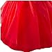 DreamHigh Wedding Flower Girls Crystals Waist Taffeta Pageant Dress Red 8T