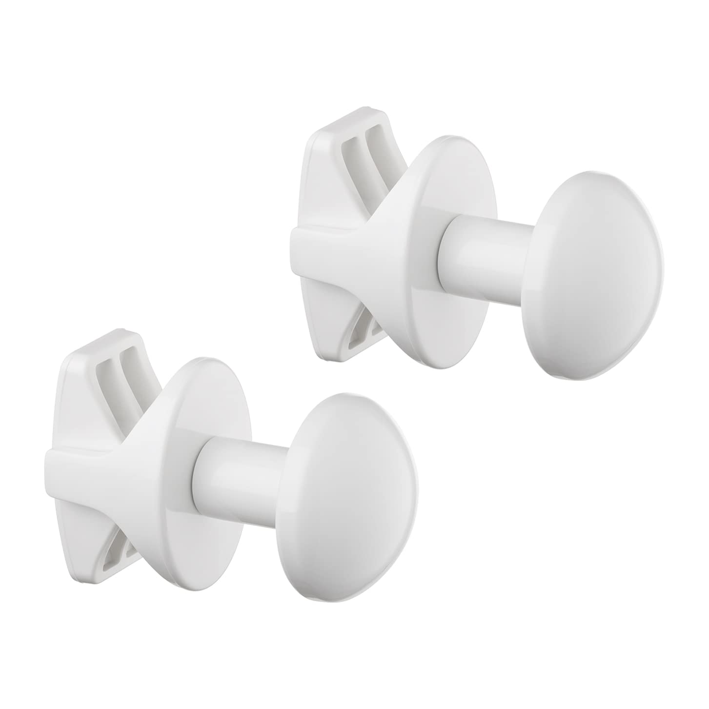 Pair of Handy Grip Bathroom radiators - Towel Holder - You can fix it Directly onto The Radiator - White