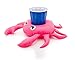 Inflatable Pool Drink Holders Float Floating Set of 3 - Premium Crab Cup Floaties Perfect for Pool, Birthday and Summer Fun Party For Adults, Kids, Beach Accessories, Ring Float, Hot Tub Pool Items