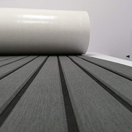 image for yuanjiasheng EVA Faux Teak Decking Sheet for Boat Yacht Non-Slip and S
