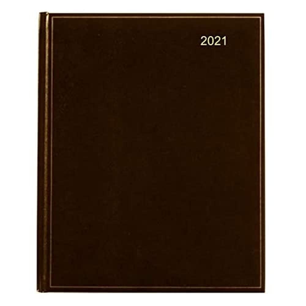 Charfleet Dataday W05PAS Black Desk 2021 Diary Dataday Desk Diary